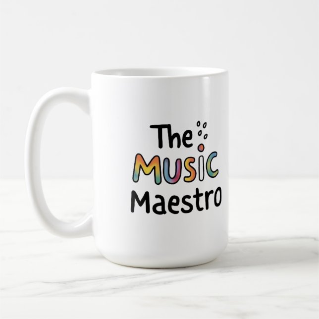 Caneca De Café O Maestro da Música  (Esquerda)
