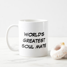 Caneca De Café "O maior companheiro de almas do mundo" Mug