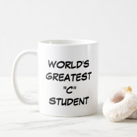 "O maior estudante "C" do mundo" Mug