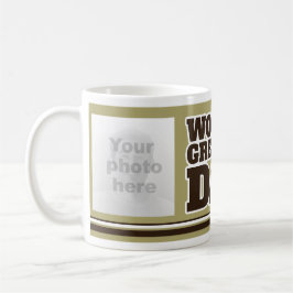 Caneca De Café O maior Pai do mundo, duas fotos Mágica verde