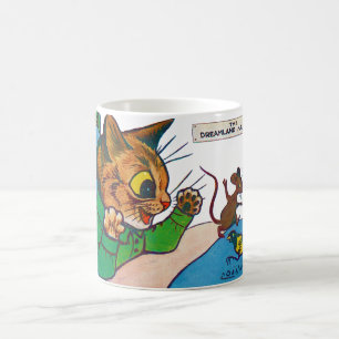 Caneca De Café O Mascote Dreamland, Louis Wain