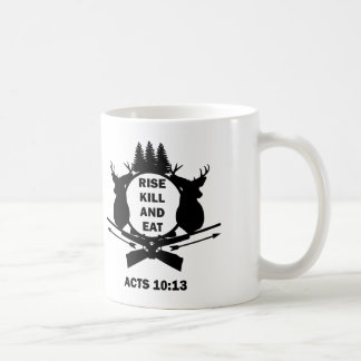 Caneca De Café O matar cristão da elevação do 10:13 dos atos da