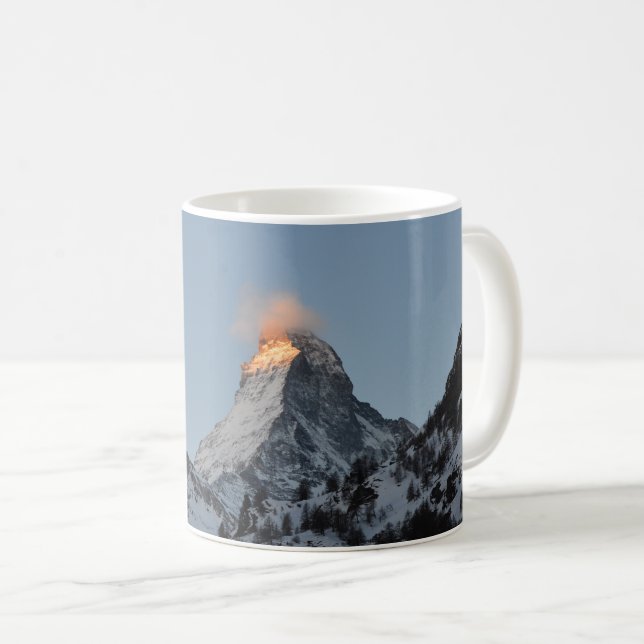 Caneca De Café O Matterhorn (Frente Esquerda)