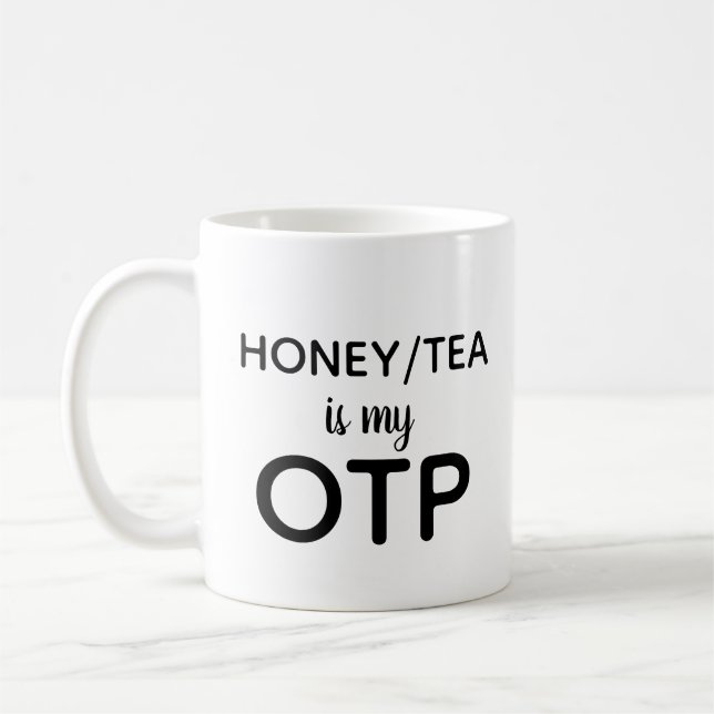 Caneca De Café O mel/chá é meu OTP (Esquerda)