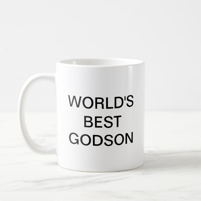 Caneca De Café O melhor afilhado do mundo (Esquerda)