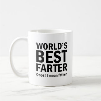 Caneca De Café O melhor agricultor do mundo  | Citação engraçada 