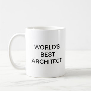 Caneca De Café O melhor arquiteto do mundo