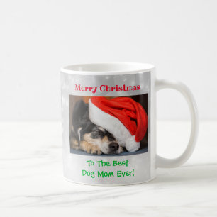 Caneca De Café O melhor cachorro de Natal, mamãe, já deu um pre