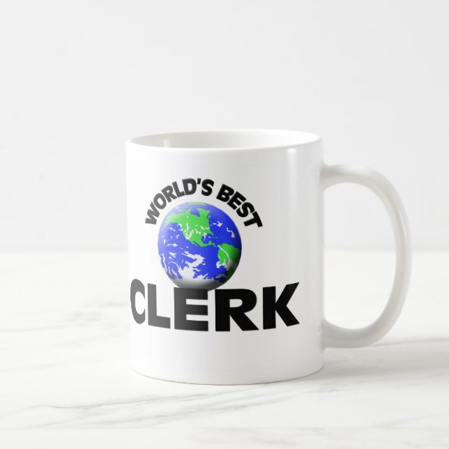 Caneca De Café O melhor caixeiro do mundo (Direita)