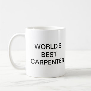 Caneca De Café O melhor carpinteiro do mundo
