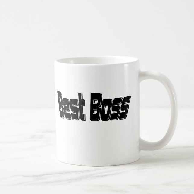 Caneca De Café O melhor chefe (Direita)