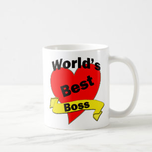 Caneca De Café O melhor chefe do mundo