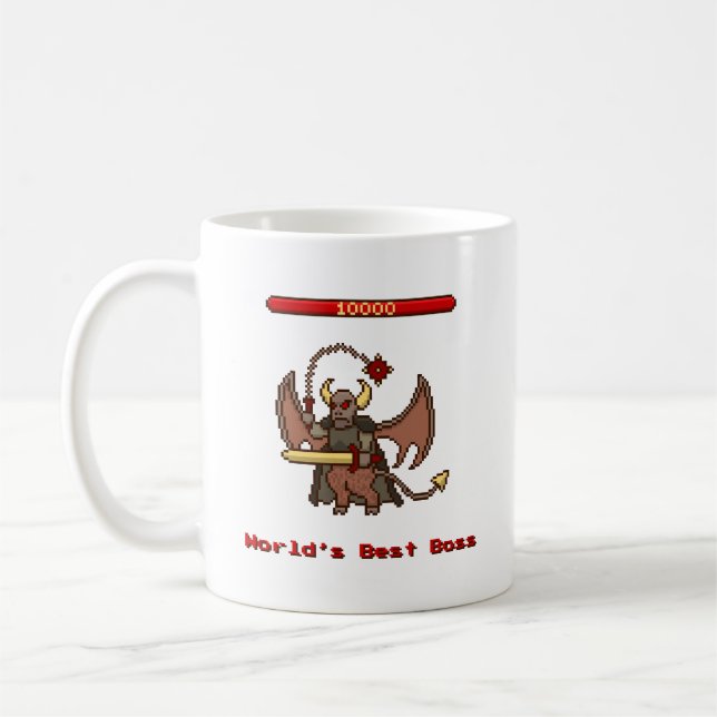 Caneca De Café O melhor chefe do mundo (Esquerda)
