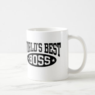 Caneca De Café O melhor chefe do mundo