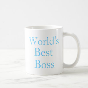 Caneca De Café O melhor chefe dos mundos