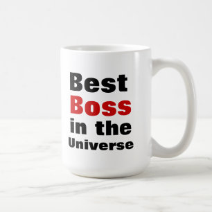 Caneca De Café O melhor chefe no universo