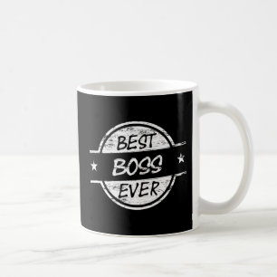 Caneca De Café O melhor chefe sempre branco