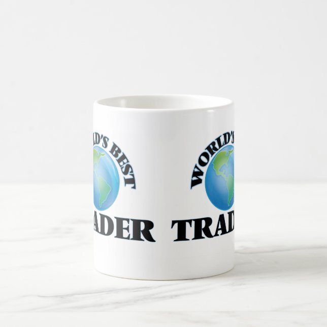 Caneca De Café O melhor comerciante do mundo (Centro)