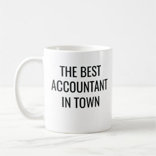 Caneca De Café O Melhor Contabilista Da Cidade