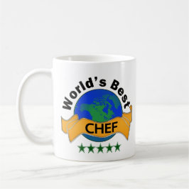 Caneca De Café O melhor cozinheiro chefe do mundo