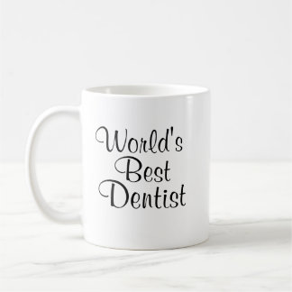 Caneca De Café O melhor dentista dos mundos