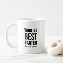Caneca De Café O melhor Dia de os pais do mundo, o mais engraçado