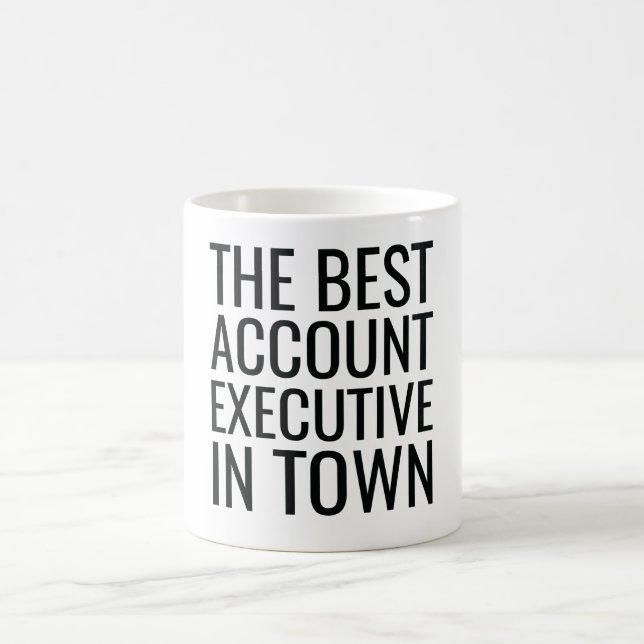 Caneca De Café O Melhor Executivo de Contas da Cidade (Centro)