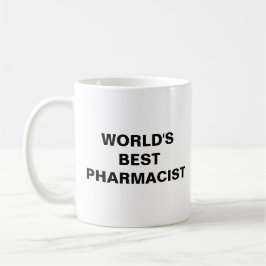 Caneca De Café O melhor farmacêutico do mundo