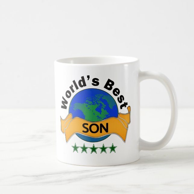 Caneca De Café O melhor filho do mundo (Direita)