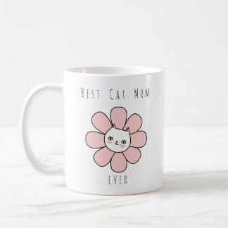 Caneca De Café O Melhor Gato Rosa Que A Mãe Já Passou. Daisy Cat
