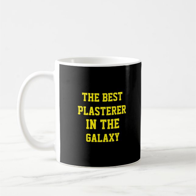 Caneca De Café O Melhor Gessista Da Galáxia (Esquerda)