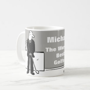 Caneca De Café O Melhor Golfista do Mundo