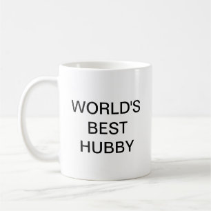 Caneca De Café O melhor hubby do mundo