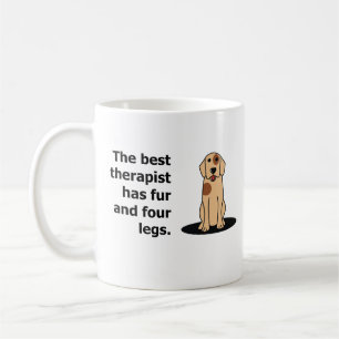 Caneca De Café O melhor humor da psicologia de animais do cão do