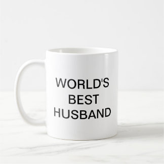Caneca De Café O melhor HUSBAND do mundo