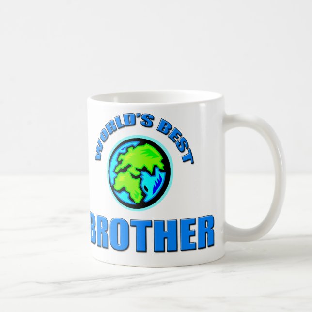 Caneca De Café O melhor irmão do mundo (Direita)