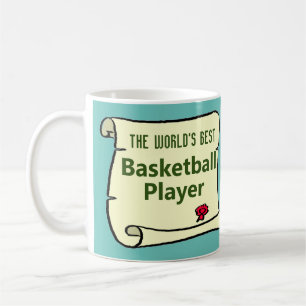 Caneca De Café O melhor jogador de basquete do mundo.