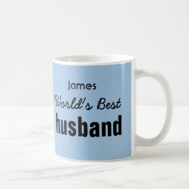 Caneca De Café O melhor MARIDO JAMES conhecido feito sob