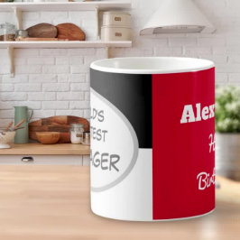 Caneca De Café O melhor nome de aniversário feliz do mundo