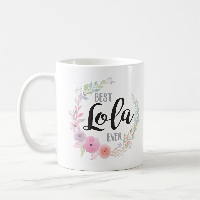 Caneca De Café O melhor nunca Lola (Esquerda)