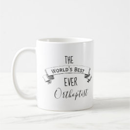 Caneca De Café O Melhor Orthoptista Personalizado do Mundo