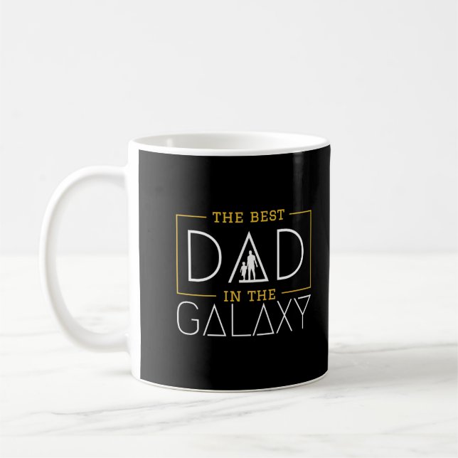 Caneca De Café O Melhor Pai da Galáxia Mug (Esquerda)