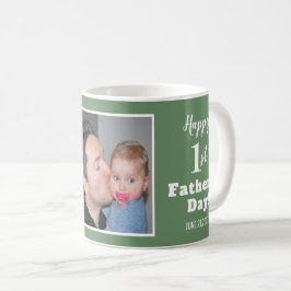 Caneca De Café O melhor Pai de cada 1 rua Novo papai verde