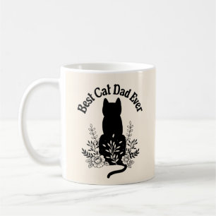 Caneca De Café O Melhor Pai De Gato De Sobressalto De Gato