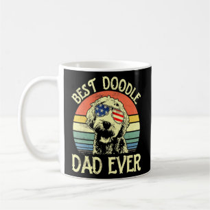 Caneca De Café O melhor Pai de rabisco de sempre Goldendoodle - B