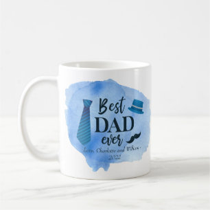Caneca De Café O melhor PAI de sempre Dia de os pais de empate co