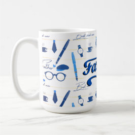 Caneca De Café O melhor Pai de sempre, Dia de os pais feliz