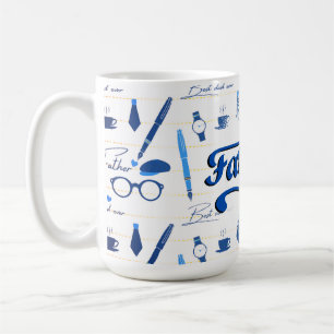 Caneca De Café O melhor Pai de sempre, Dia de os pais feliz