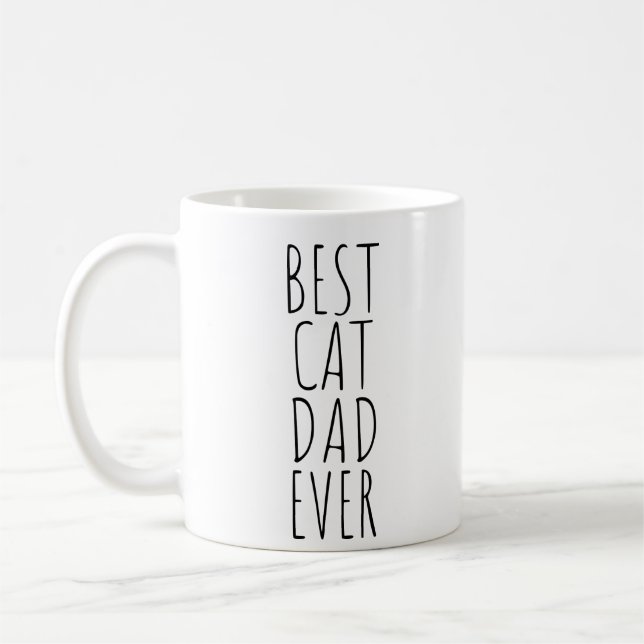 CANECA DE CAFÉ O MELHOR PAI DO CAT NUNCA (Esquerda)