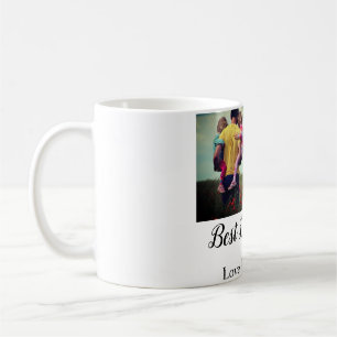 Caneca De Café O melhor pai do dia de os pais do filho da filha d